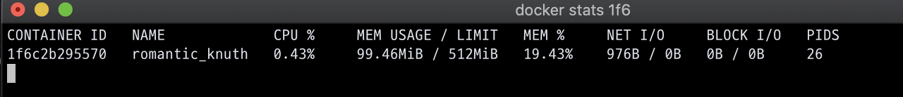 docker stat image